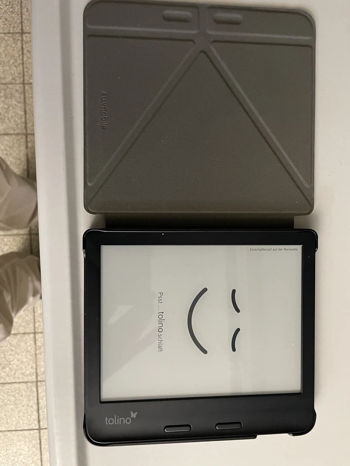 Tolino Vision 6 E-Reader, 7 Zoll, Schwarz, WiFi mit Schutzhülle und Schutzfolie - Bild 1 von 1