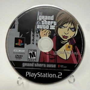 Grand Theft Auto III GTA 3 Sony PlayStation 2 PS2 - Disc Only Tested - Picture 1 of 1
