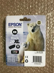 Epson 26XL Photo Black Inkjet Cartridge / C13T26314010 - Bild 1 von 3