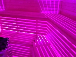 LED, Saunabeleuchtung, .Unterbank,. Saunabeleuchtung, Sauna,Farblicht 5 Meter// - Bild 1 von 12