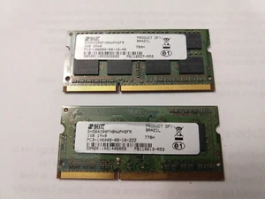 Elpida 3GB (2GB + 1 GB) SO-DIMM 1333MHz PC3-10600 S  DDR3 Memory - Picture 1 of 2