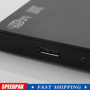 Boîtier disque dur disque dur SSD SATA 2,5 pouces USB 3.0/2.0 T6R8 - Photo 1/12