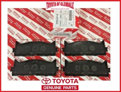 2007-2017 TOYOTA CAMRY FRONT CERAMIC BRAKE PADS GENUINE OEM NEW 04465-AZ316 - Image 1 of 4