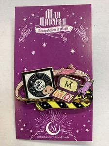 Harry Potter Pin Mad Unicorn Tonks Monthly Exclusive Wand A Grade - Foto 1 di 8