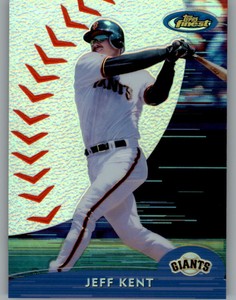 2000 (GIANTS) Finest Refractors #38 Jeff Kent -