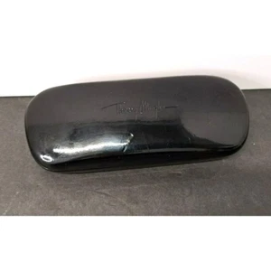 Vintage Thierry Mugler Glasses Case Black Patent Case EMPTY - Picture 1 of 2