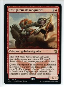 JEERING INSTIGATOR Khans of Tarkir FRENCH #113 KTK(LP)(MTG) - Picture 1 of 1