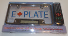 NEW SEALED E Plate License Plate Frame - Scrolling Programmable Message