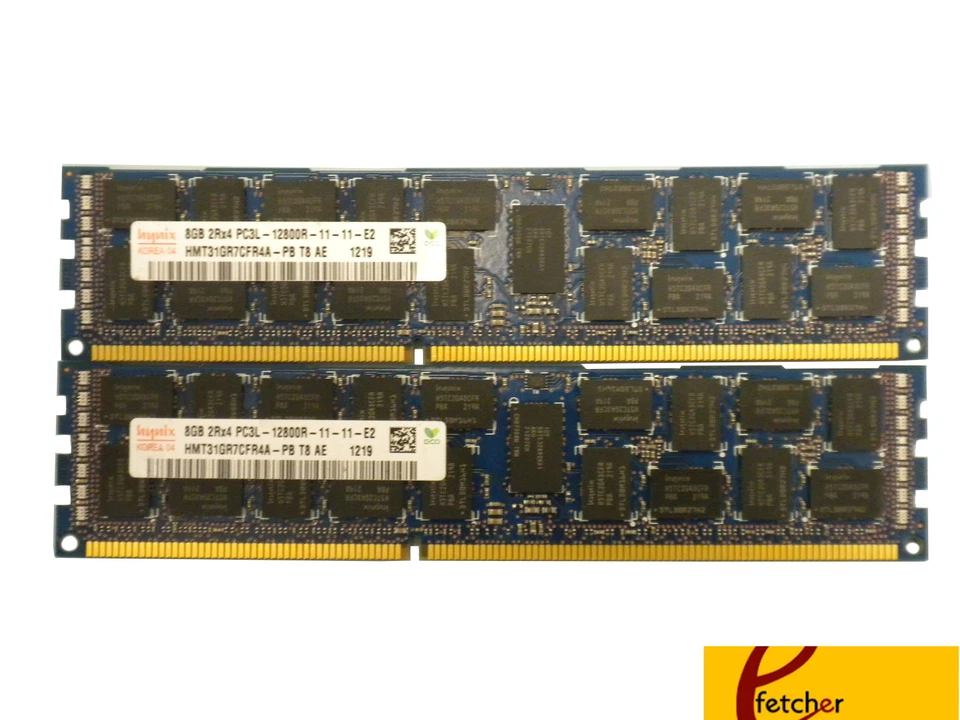 16GB KIT 2 x 8GB Dell Precision R5500 T3600 T3610 T5600 T7600 Ram Memory - Image 1 of 1