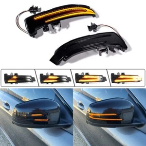 Paar LED Spiegelblinker Laufblinker Für Benz W204 W212 W246 W176/CLS W218/S W221 - Picture 1 of 5