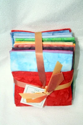 15 FAT QUARTERS -BALI BATIKS - 100% COTTON FABRIC - Image 1 of 4