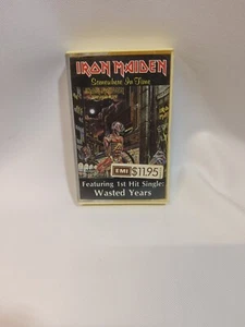 (1986) Rare Vintage Cassette Iron Maiden Somewhere In Time (Malaysia) Emc 3512 - Picture 1 of 5