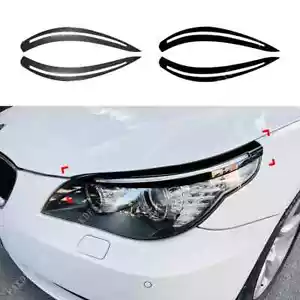 Kit Corpo Spoiler Sopracciglia Sopracciglia Faro Anteriore per BMW Serie 5 E60 ABS - Foto 1 di 20