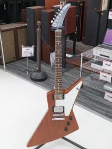 Gibson Explorer Natural Made in USA 2020 Solid Mahogany Body Electric Guitar - Picture 1 of 11