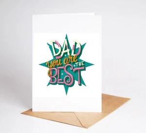 Funny Fathers Day Card Rude Birthday Card Dad Father BC128 - Picture 1 of 3