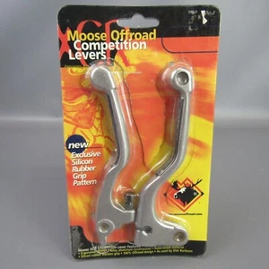 Moose Offroad Competition Levers NEW Exclusive Silicon Rubber Grip Pattern - Picture 1 of 3