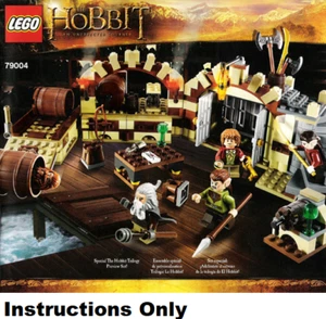 NEW INSTRUCTIONS ONLY LEGO BARREL ESCAPE 79004 book manual from set Hobbit - Picture 1 of 2
