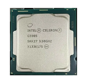 Intel Celeron G5905 3.5GHz SRK27 2 Cores 58 W LGA1200 10th Gen Desktop Processor - Picture 1 of 2