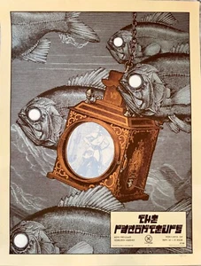 MINT&SIGNED The Raconteurs Gig Poster - 2008 Portland by Rob Jones #53/232 - Picture 1 of 2