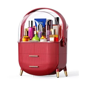 Makeup Organizer for Vanity, Cosmetic Display Case, Skincare Organizer, Fit f... - Picture 1 of 1