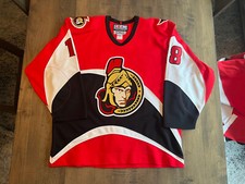 Ottawa Senators CCM Road Jersey Size 52 Hossa
