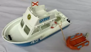 Playmobil Klicky 3539 Polizeiboot Polizei Boot 1979 Police Boat Vintage - Bild 1 von 8