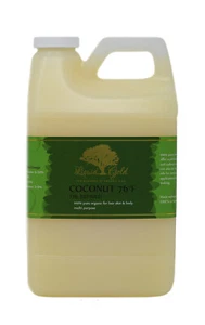 64 oz PREMIUM 76 DEGREE COCONUT OIL 100% PURE ORGANIC HIGH QUALITY REFINED - Picture 1 of 5