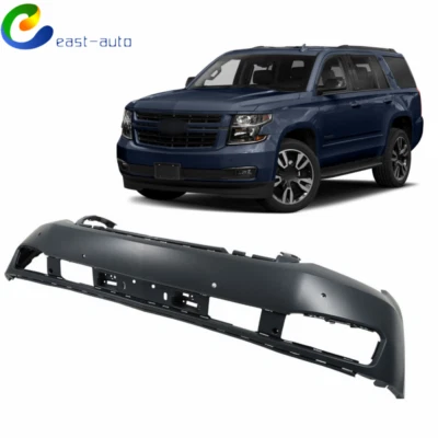 Front Bumper Cover W/ Sensor Holes For Chevy Chevrolet Tahoe Suburban 2015-2020 - Image 1 of 4