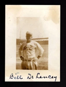 Rare Vintage Bill DeLancey Gashouse Gang Signed Photograph Beckett Authentic - Picture 1 of 2
