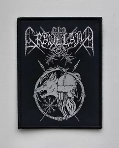 GRAVELAND - Official Woven Patch / Arkona Dark Fury Thunderbolt Ohtar Fullmoon - Picture 1 of 2