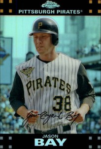 2007 (PIRATES) Topps Chrome Refractors #166 Jason Bay