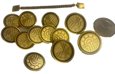 Set of 12 Vintage LOUIS FERAUD Buttons 1980 Sold together - Image 1 of 4