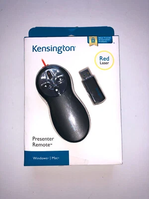Kensington Wireless Control Presenter Laser Pointer Remote V1912B USB BD-20 - Image 1 of 2