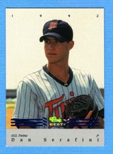 1992 Classic/Best Blue Bonus #BC28 Dan Serafini GCL Twins