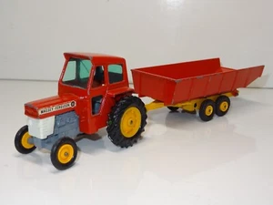 Matchbox Kingsize K-3 MASSEY FERGUSON 165 TRACTOR & TIPPER TRAILER (401) - Picture 1 of 6