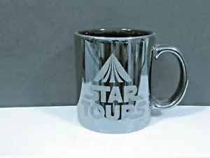 Taza de café vintage 1986 Disney World STAR TOURS cromo peltre taza Star Wars - Imagen 1 de 3
