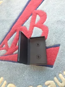 2 NEW TOP QUALITY BLACK VIDEO CASE VHS LIBRARY CASE W/FULL SLEEVE&HUB PSV10HUB - Picture 1 of 1