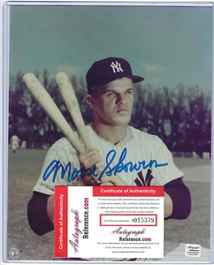 8x All Star ~ Moose Skowron ~ 5x WS Champion Firmado NY Yankees 8x10 Foto ARCOA - Imagen 1 de 3