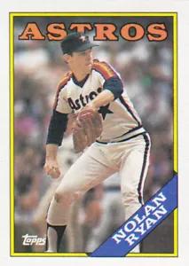 1988 TOPPS..NOLAN RYAN..NRMT..CARD # 250..ASTROS..FREE COMBINED SHIPPING - Picture 1 of 1