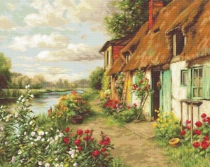 Cross stitch kit Landscape by Luca-S B571 - Picture 1 of 4