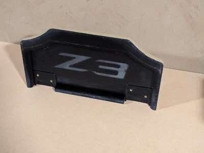 96-02 Bmw E36 Z3 Consola central trasera Extrañas Caja Tapa de almacenamiento -- Negro Foto 1 de 4