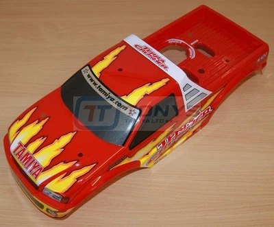 Tamiya 43502 Terra Crusher 8084043/18084043 Pre-Painted Body Shell (Red), NEW - Image 1 of 2