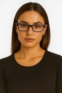 Emporio Armani Eyeglasses Frames EA 3061F 5392 55 16 140 China Black/Blue Unisex - Picture 1 of 7