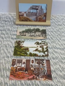 4- Grand Detour Illinois Postcards - Picture 1 of 11
