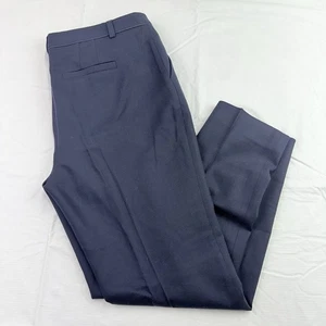 Boden Chino Vestido Pantalones al Tobillo Ajustados Para Mujer Talla 6R Lana Azul Marino - Imagen 1 de 14