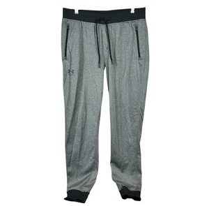 UNDER ARMOUR ColdGear Sportstyle Joggers Sweatpants Mens Large Loose 1290261 EUC - Picture 1 of 4