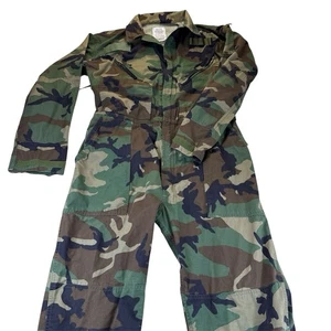 US-Militär Overall Mechaniker kaltes Wetter Woodland Camo Typ I Erwachsene Medium - Bild 1 von 18