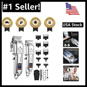 Professional Hair Clippers for Men, Professional Barber Clippers and Trimmer - Picture 1 of 9