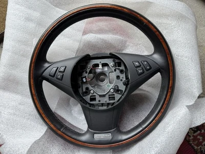 BMW E60 E61 Individual Lenkrad Holz - Bild 1 von 4