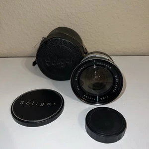 Soligor Wide-Auto 21mm f3.8 Lens Canon AE-1 - Nice Shape w/ Case - Picture 1 of 12